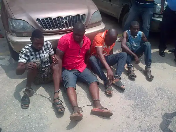 END ROAD!!! How We Raped 9 Women Near Lagos Bus Stop; Robbed 11 — Robbery Suspects (Photo)